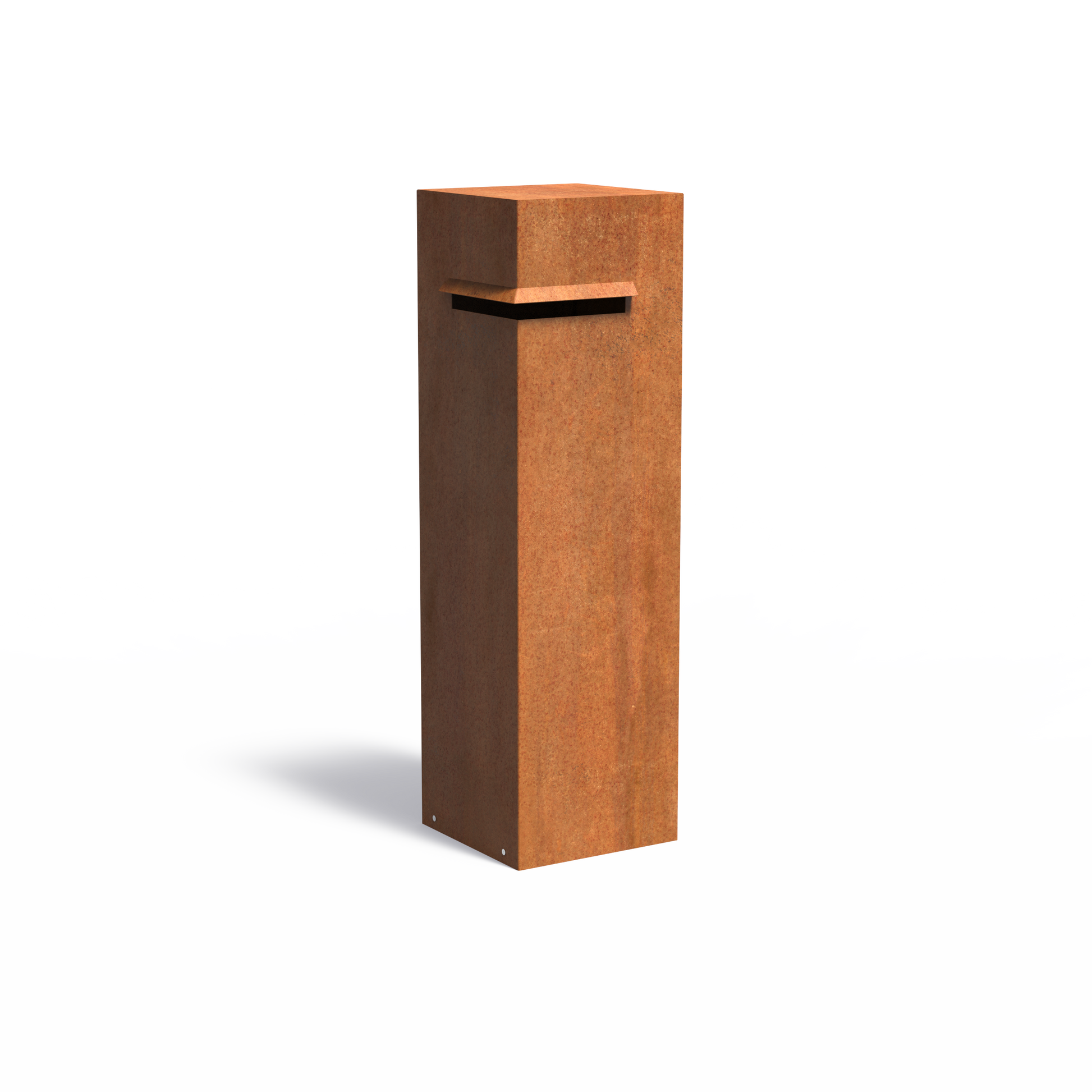 Briefkasten IVAR aus Cortenstahl