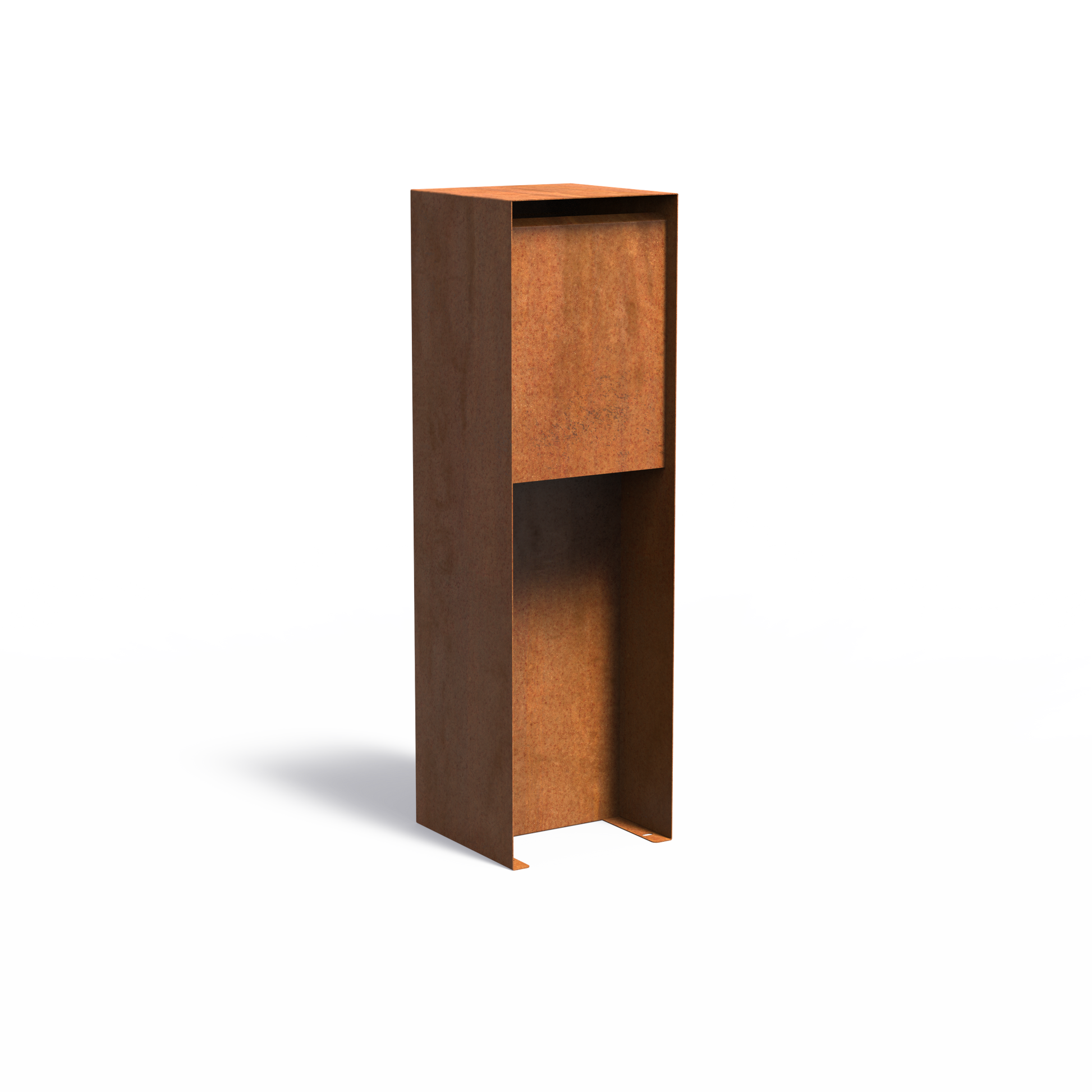 Briefkasten FLYN aus Cortenstahl