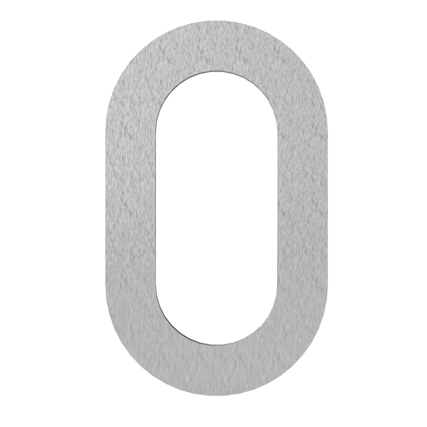 Hausnummern aus Edelstahl