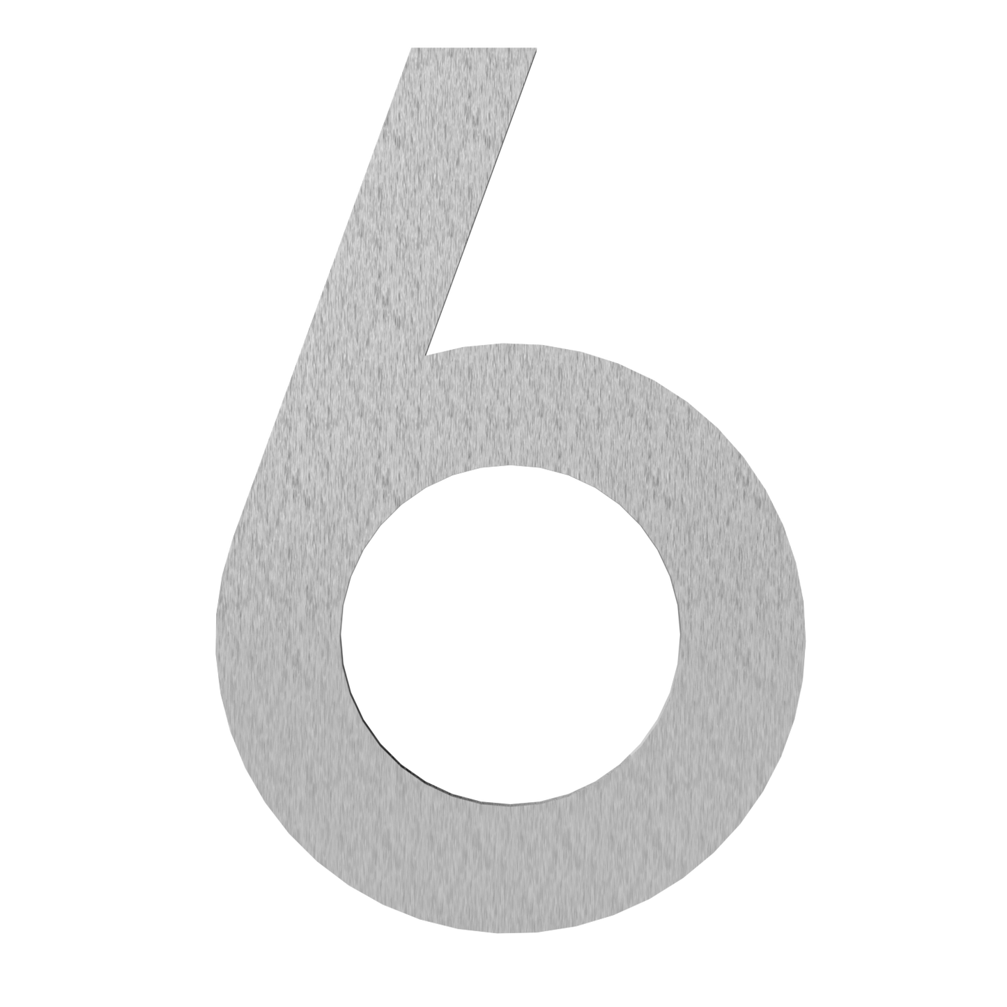 Hausnummern aus Edelstahl