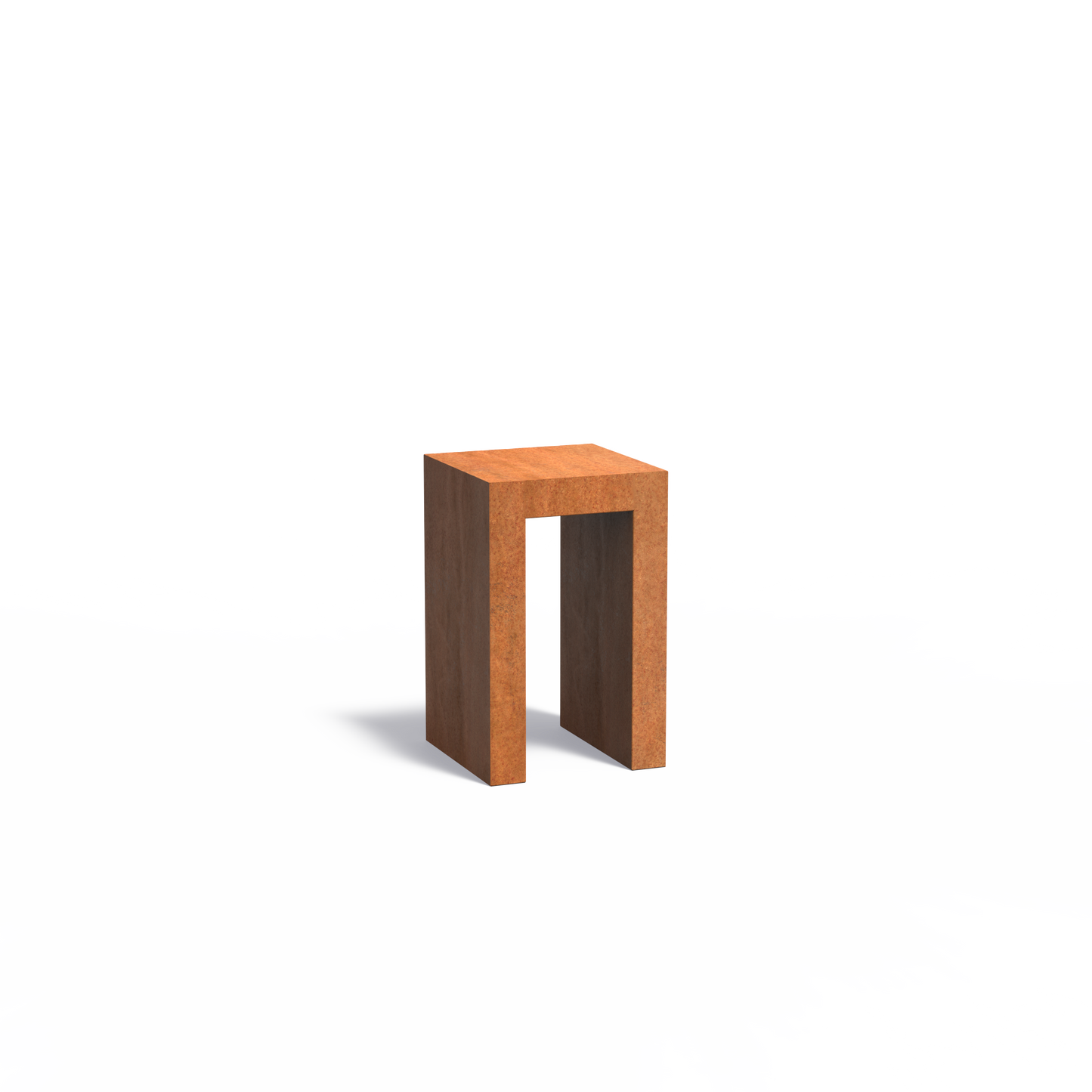 Sockel Urox - socle en acier corten UROX