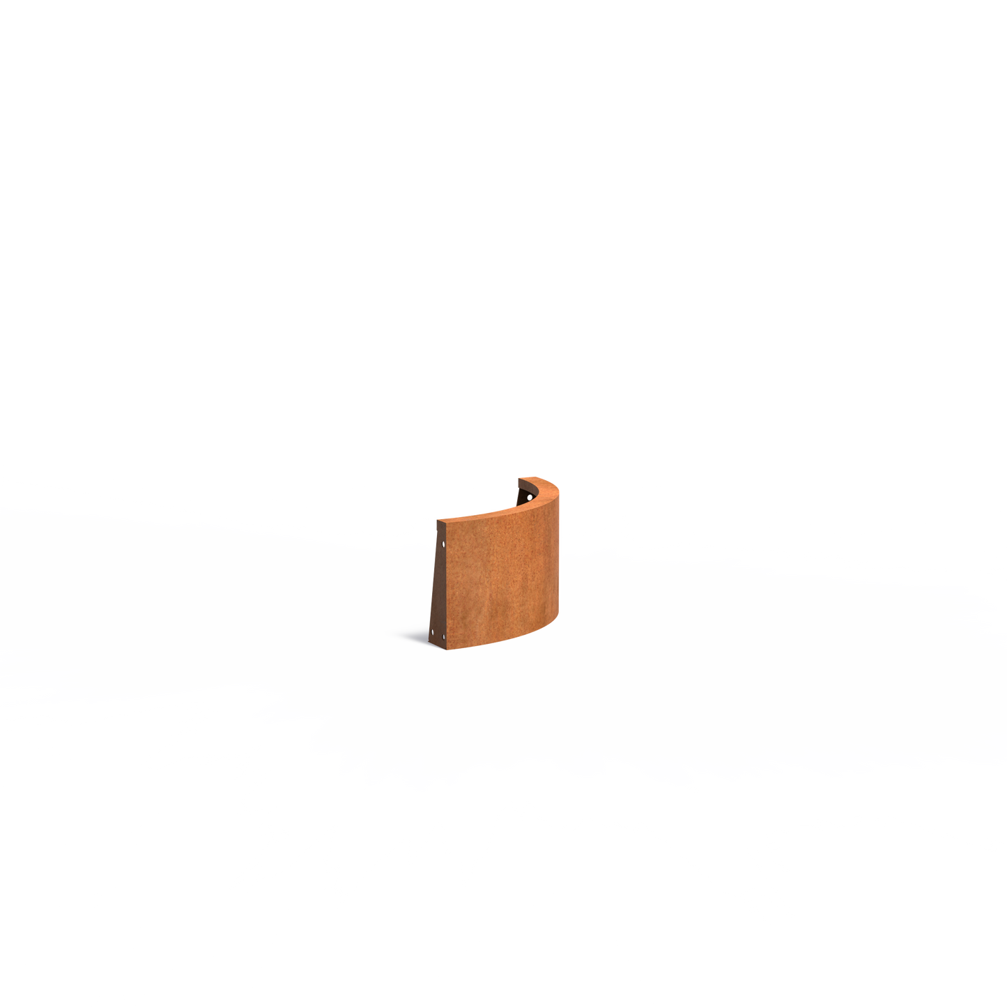 Schmale Rundung / aussen