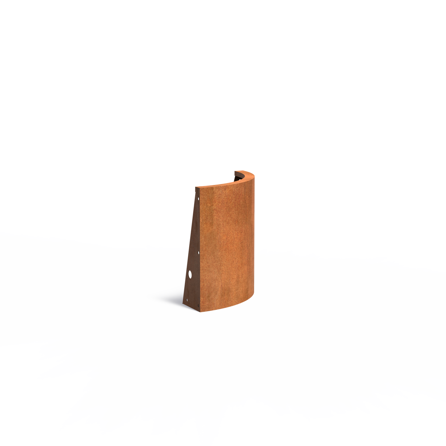 Schmale Rundung / aussen