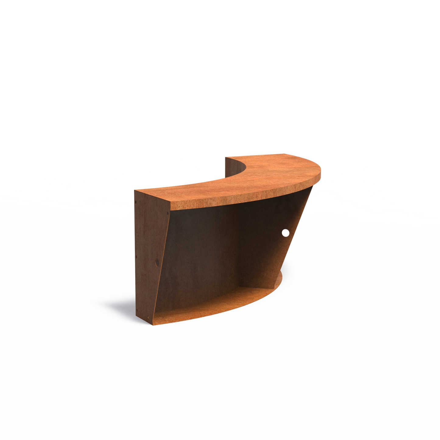 Breite Rundung / innen