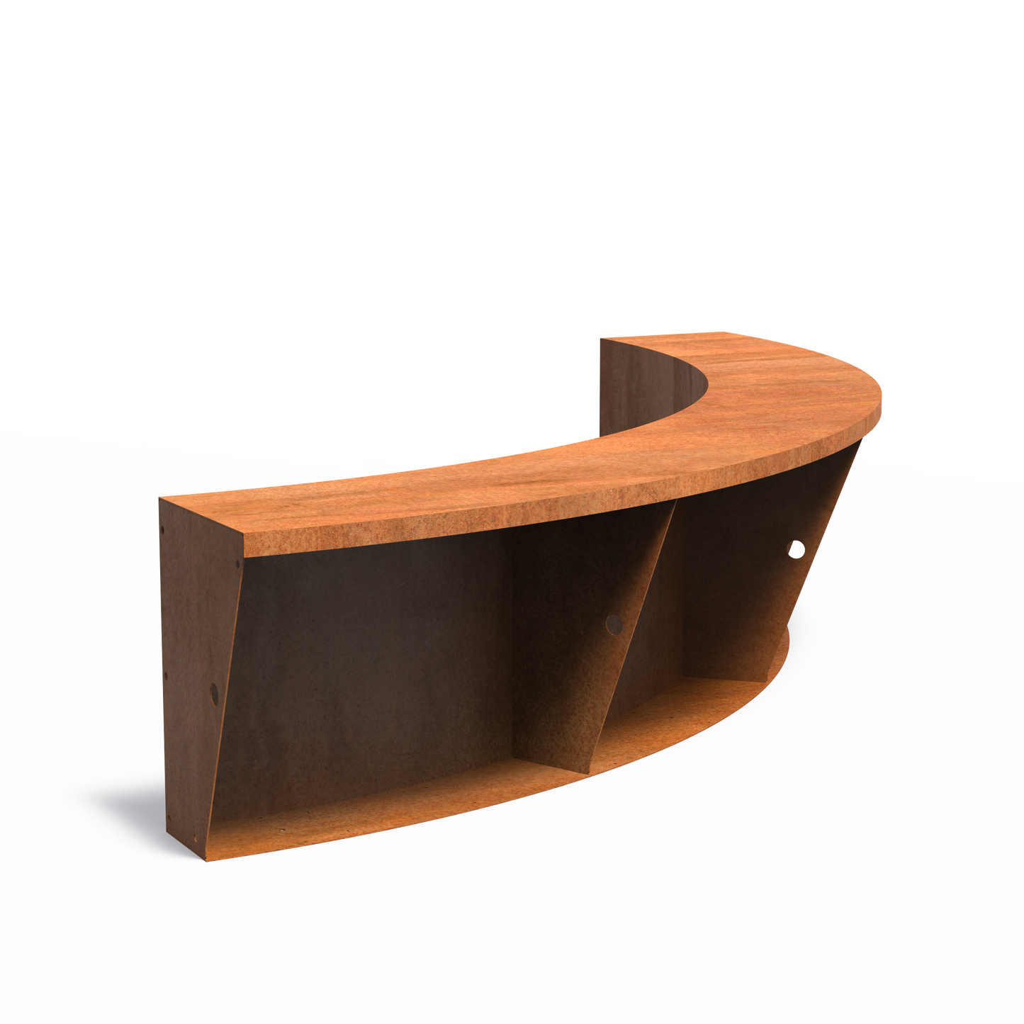 Breite Rundung / innen