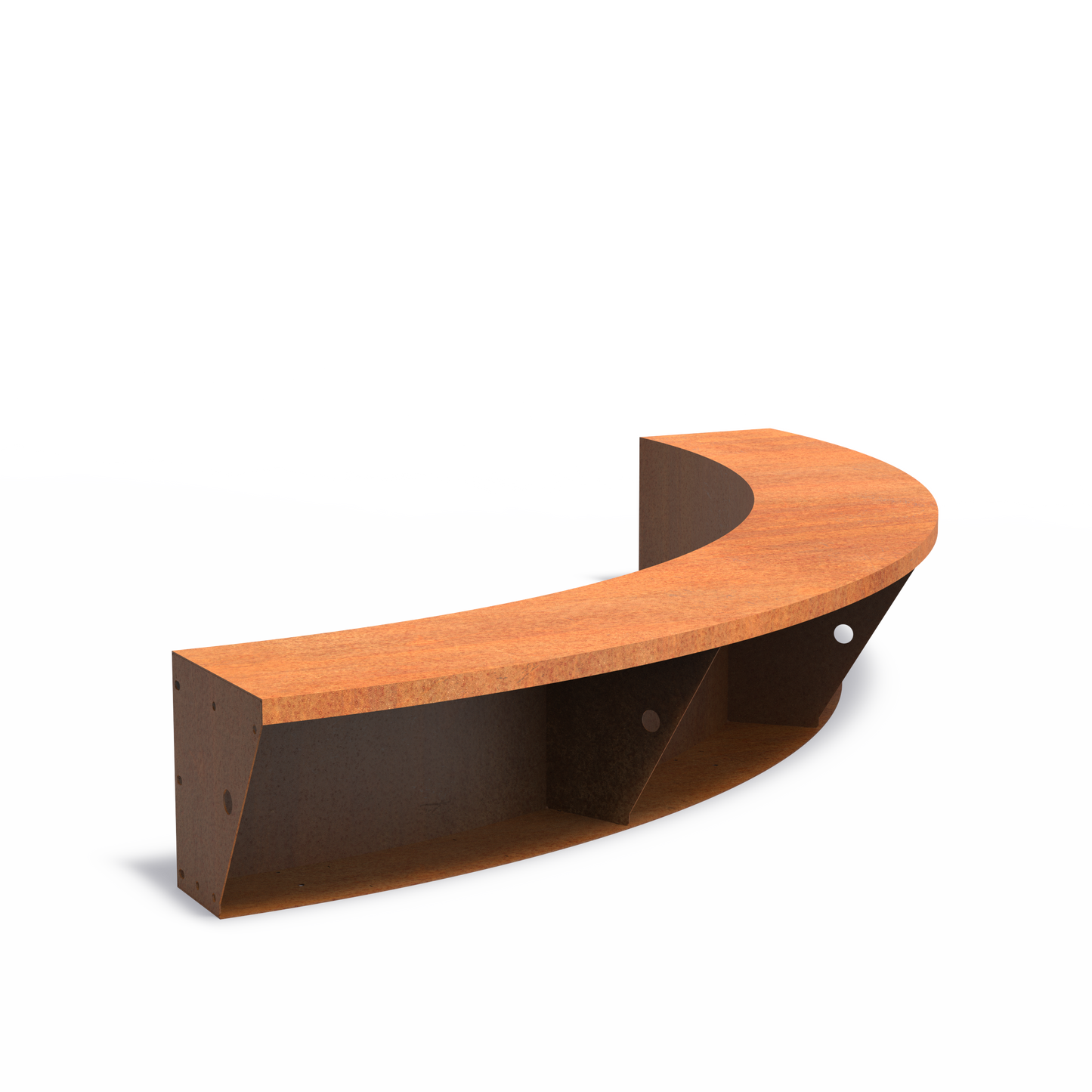 Breite Rundung / innen