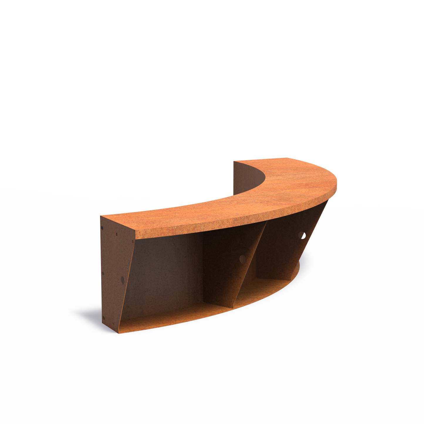 Breite Rundung / innen