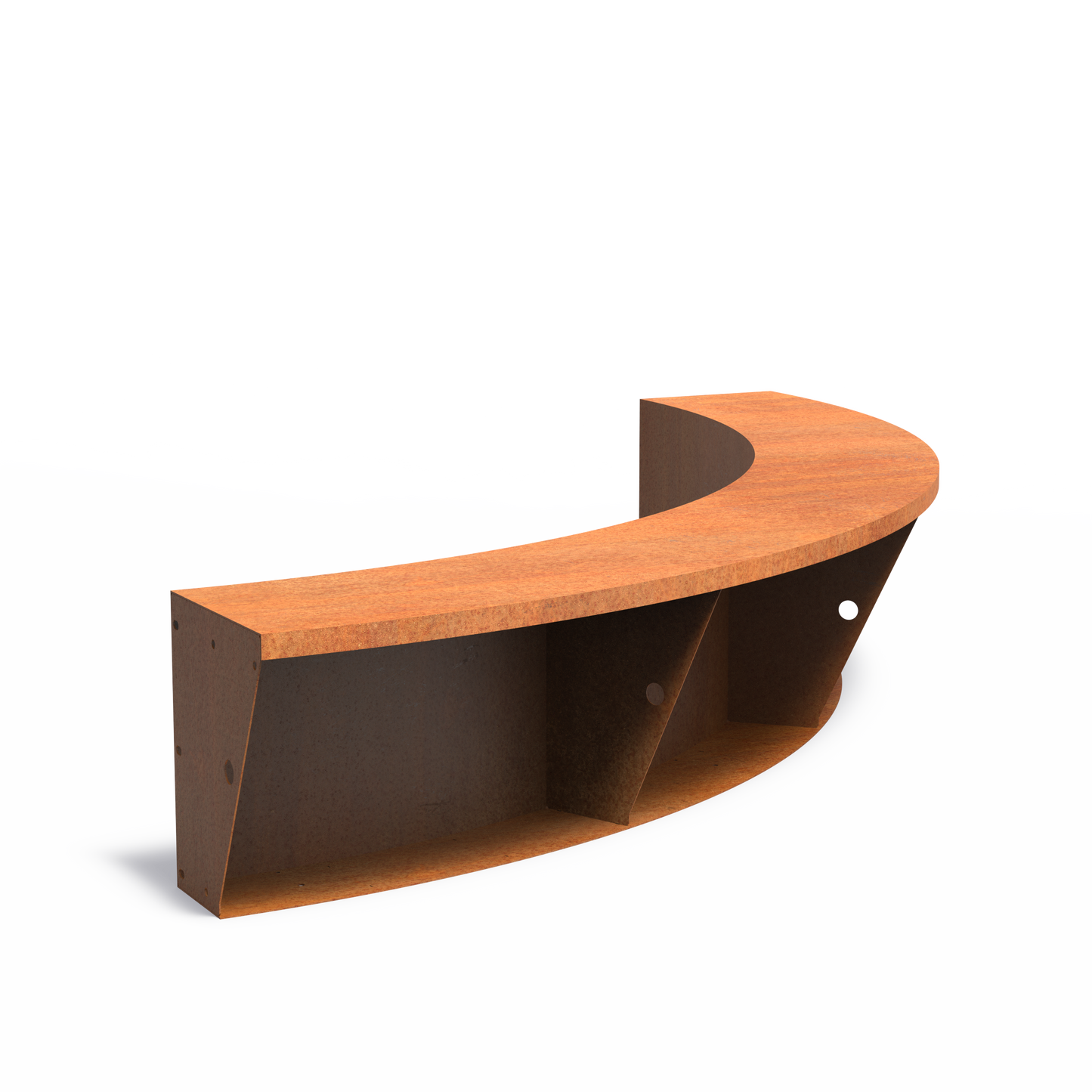 Breite Rundung / innen