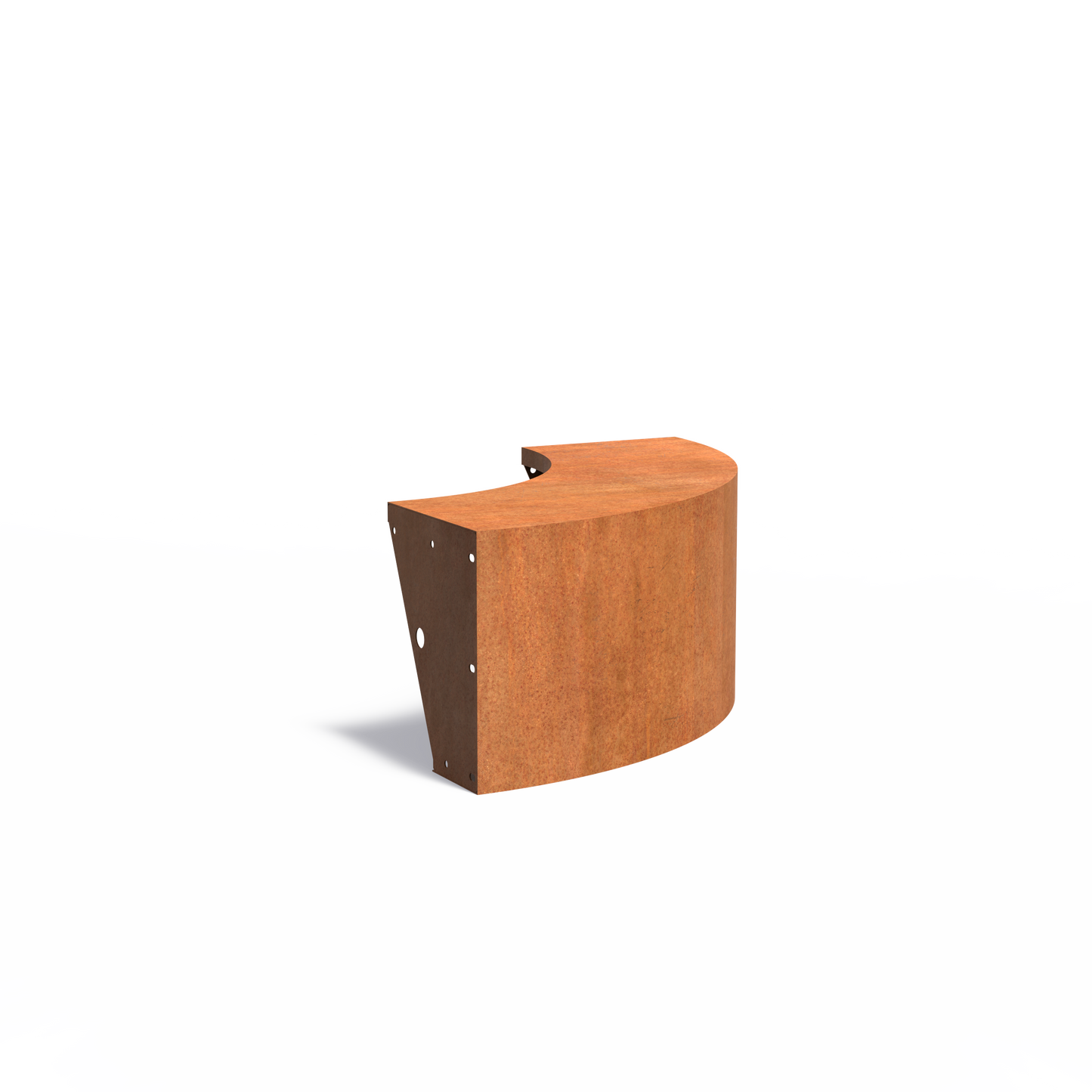 Breite Rundung / aussen