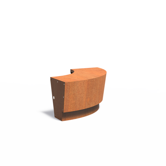 Schwebende Rundung / aussen