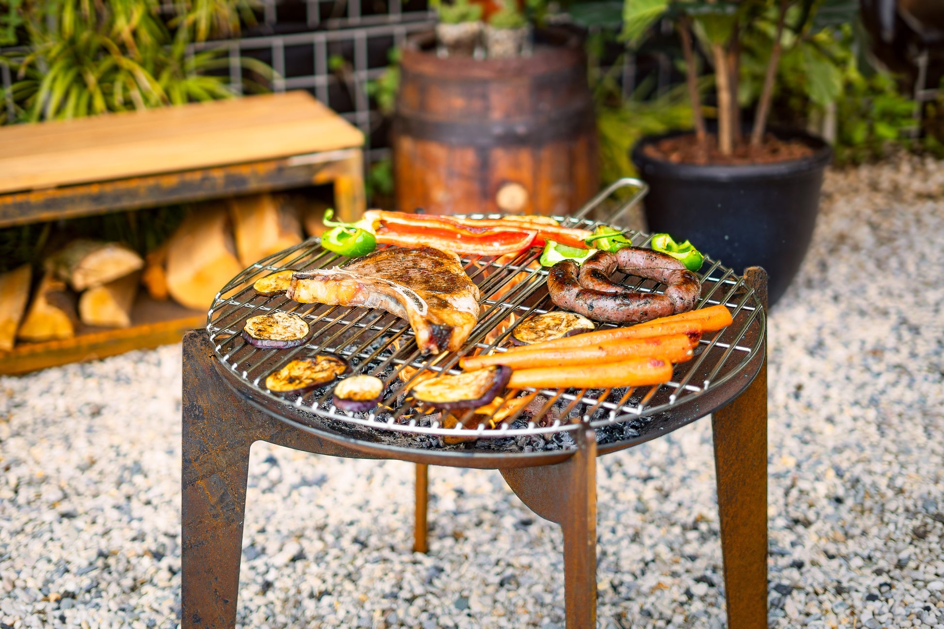 COSA Feuerschale aus Corten