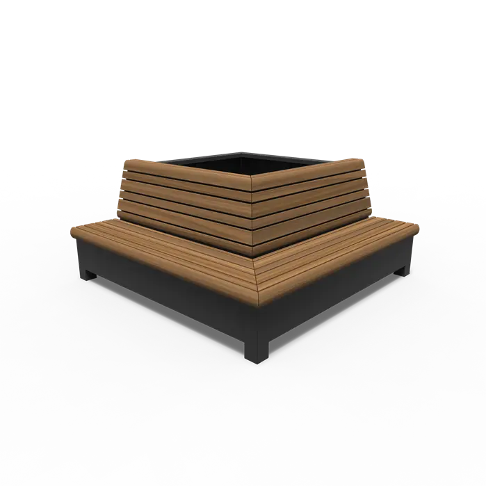 Greenpoints, AROS, mit Eckbank, Aluminium