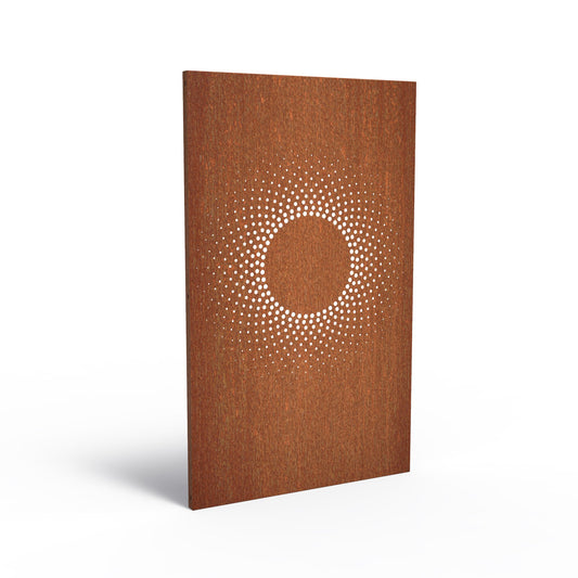 Paneel Abstract aus Corten