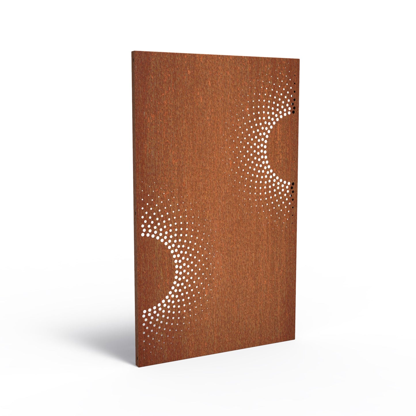 Paneel Abstract aus Corten