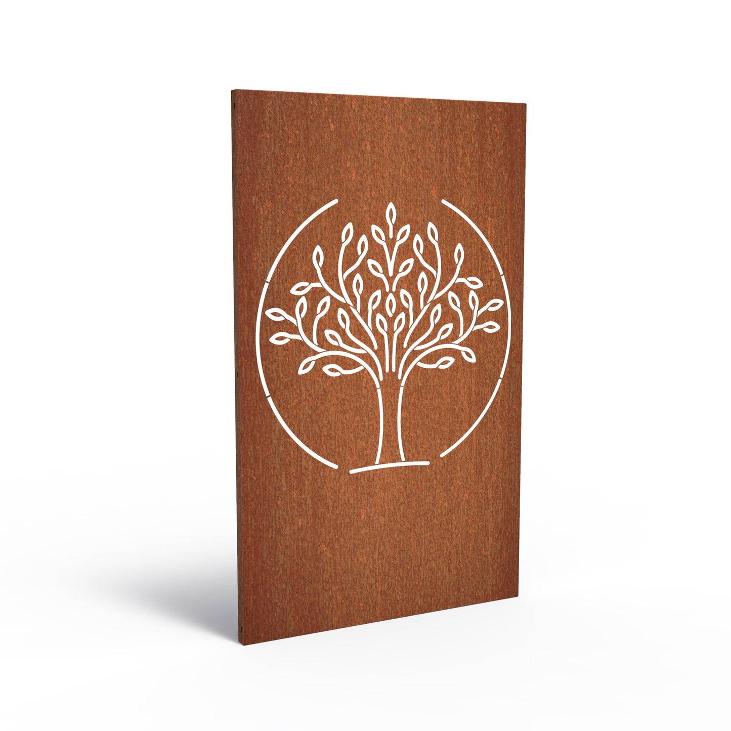 Paneel Abstract aus Corten