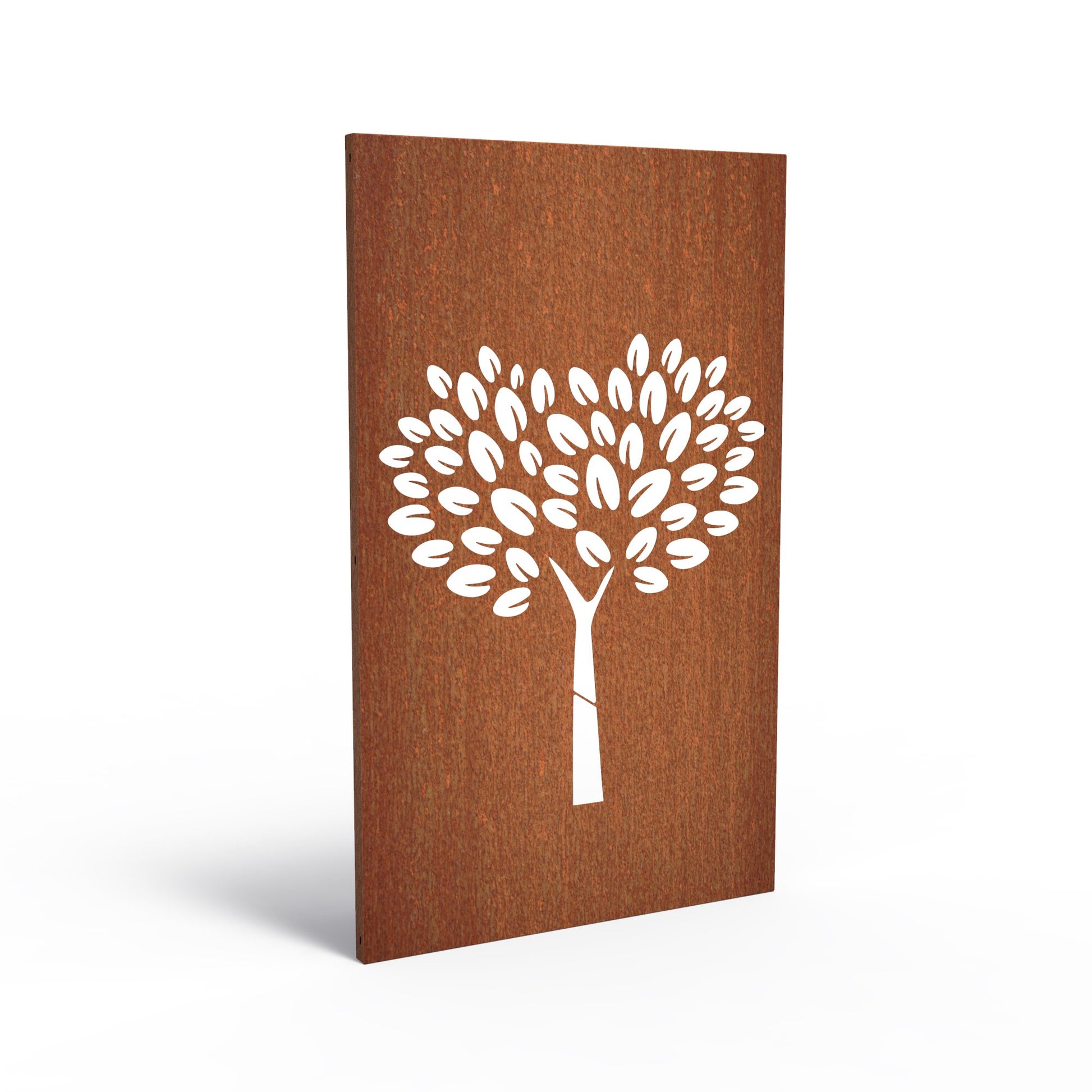 Paneel Abstract aus Corten