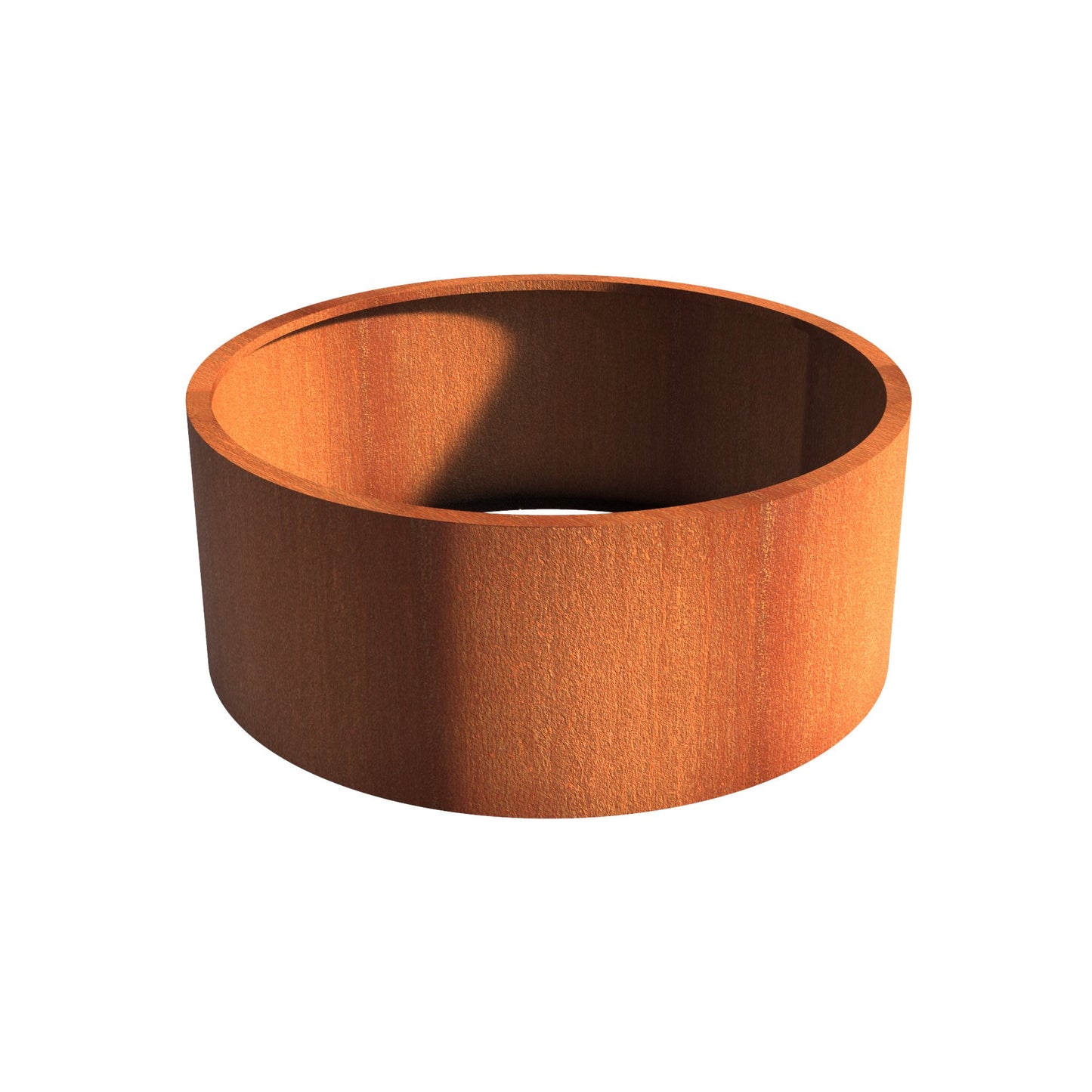 Pflanzgefäß CIRCUM ohne Boden aus CorTen