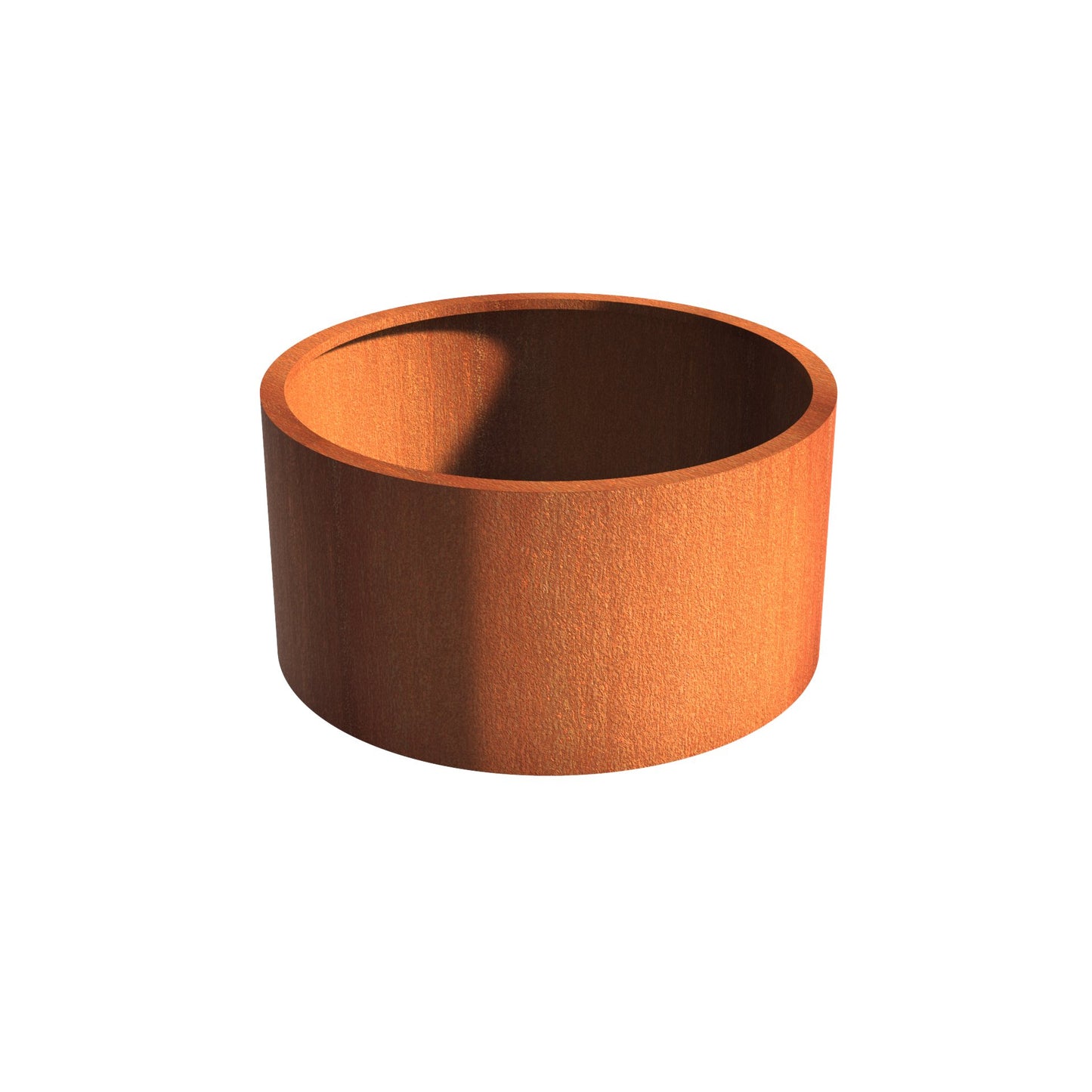 Pflanzgefäß CIRCUM ohne Boden aus CorTen