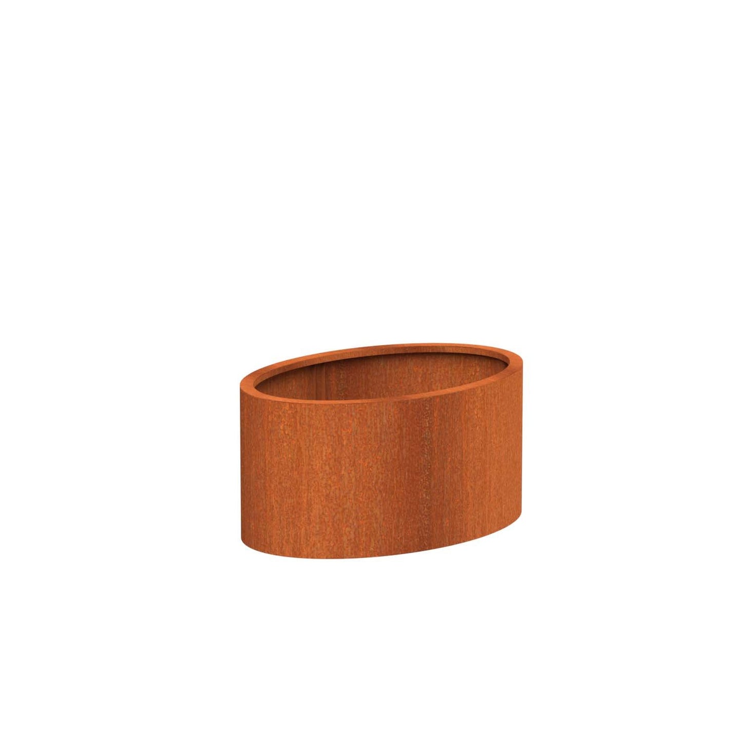Pflanzgefäß ELLIPSE aus CorTen