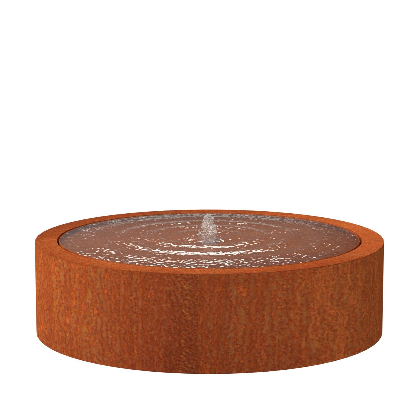 Wassertisch Rondex aus Cortenstahl