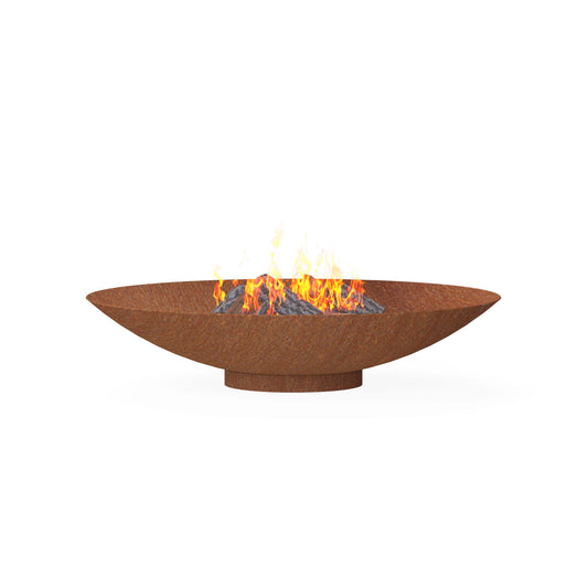 Feuerschale aus Corten