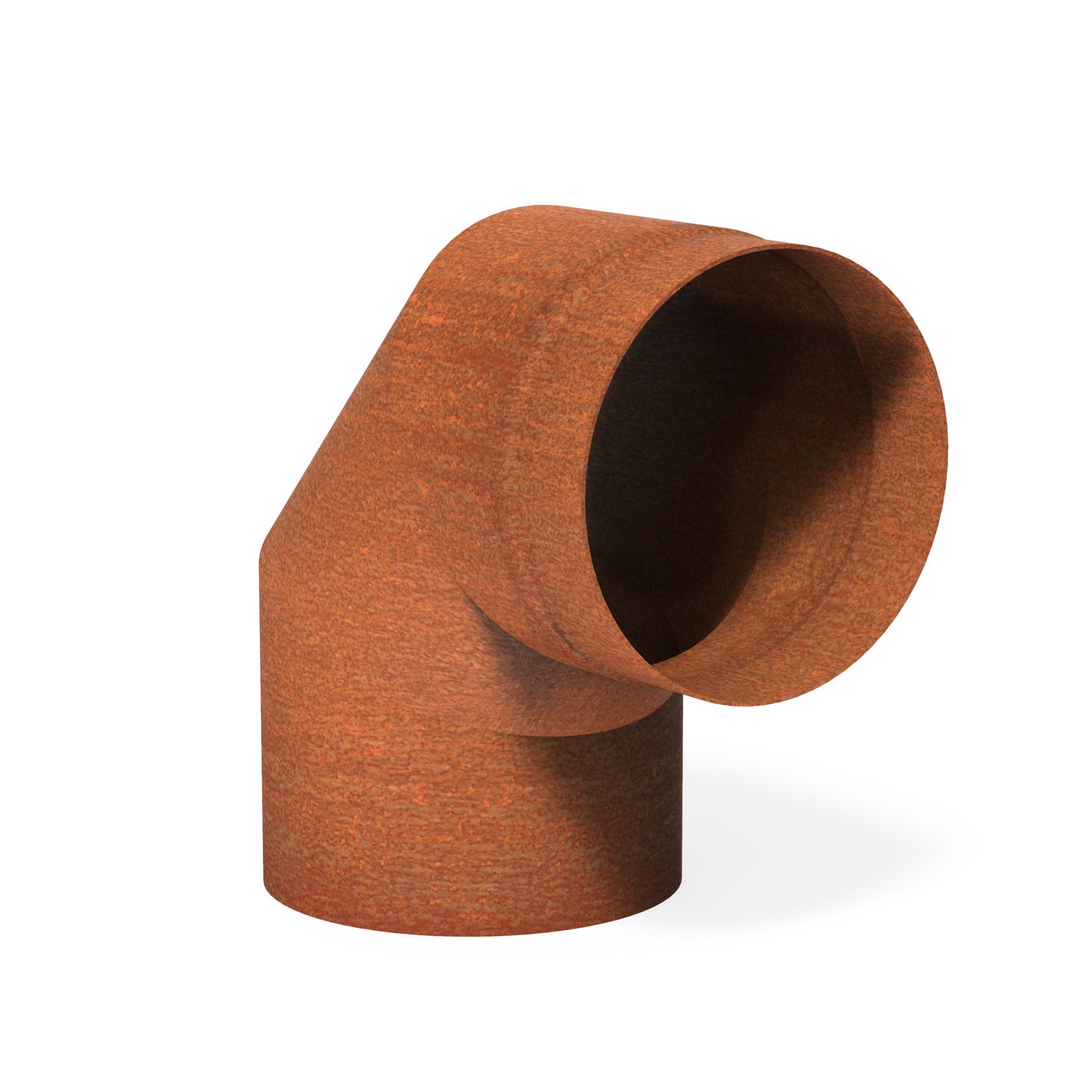 Ofenrohr Curve 90° aus CorTen