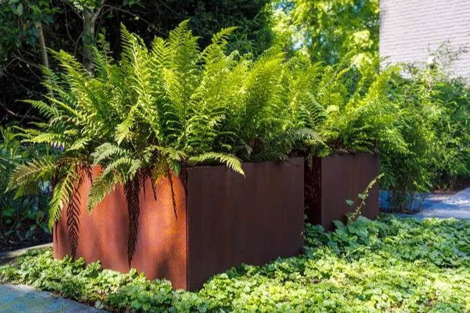 Pflanzkübel aus Cortenstahl: Praktische Tipps für den Garten im Winter