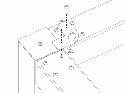 Befestigungsöse für Sonnensegel, Corten