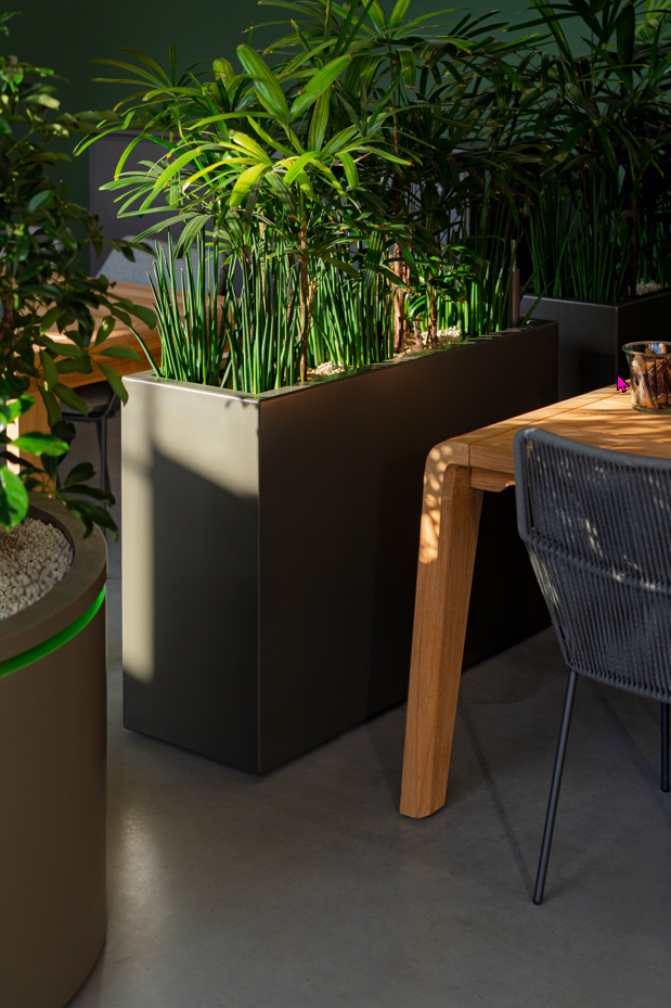 Jardinière CARREZ, Haute, en aluminium
