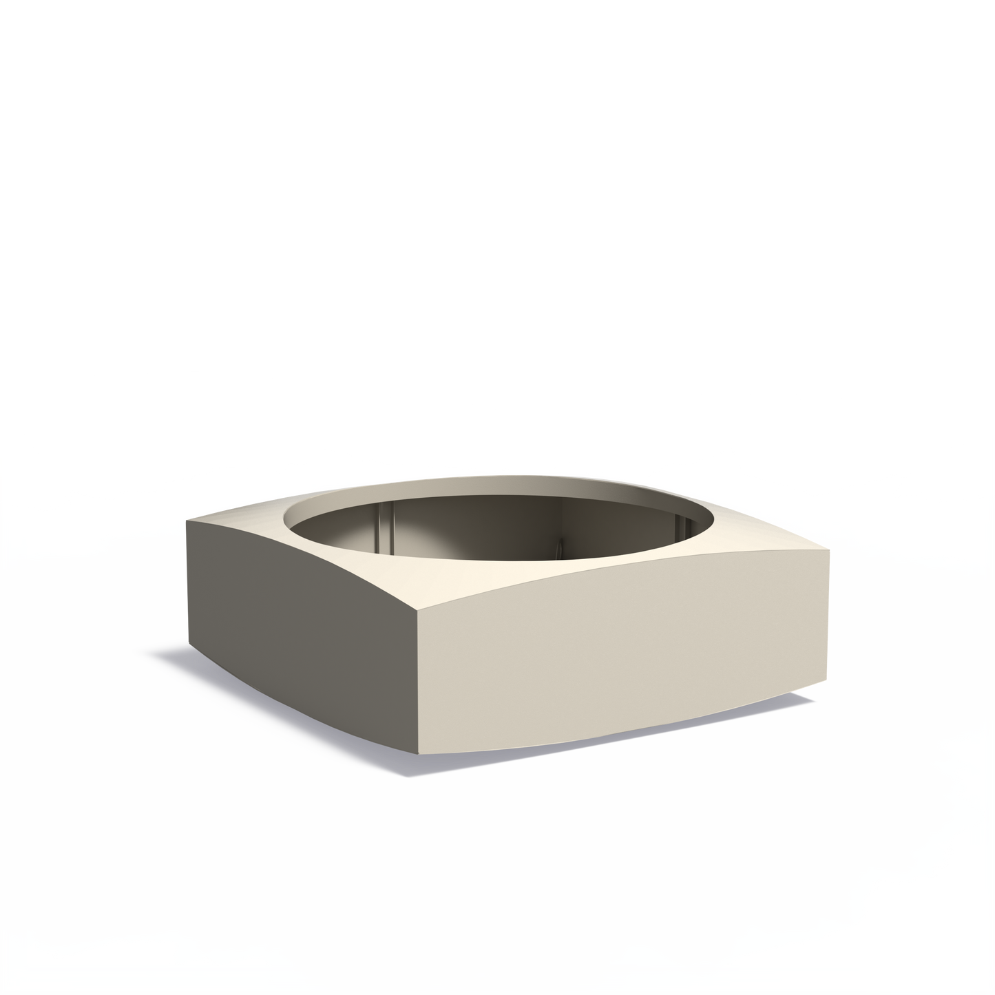 Jardinière, NOOA, aluminium