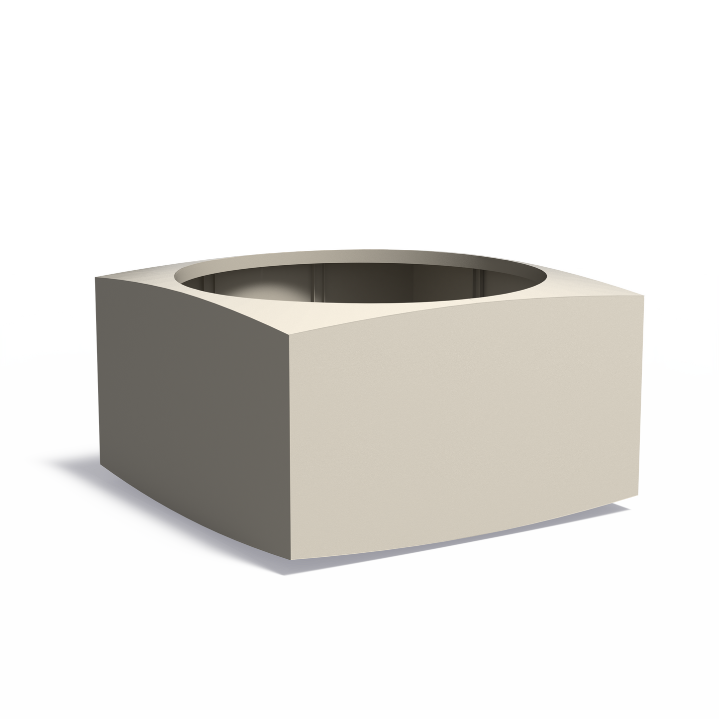 Jardinière, NOOA, aluminium