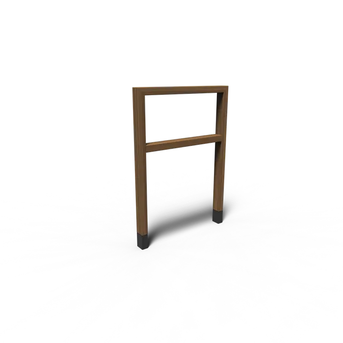 Fahrradständer, AROS, mit Blindstab, Holz