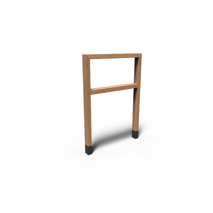 Fahrradständer, AROS, mit Blindstab, Holz