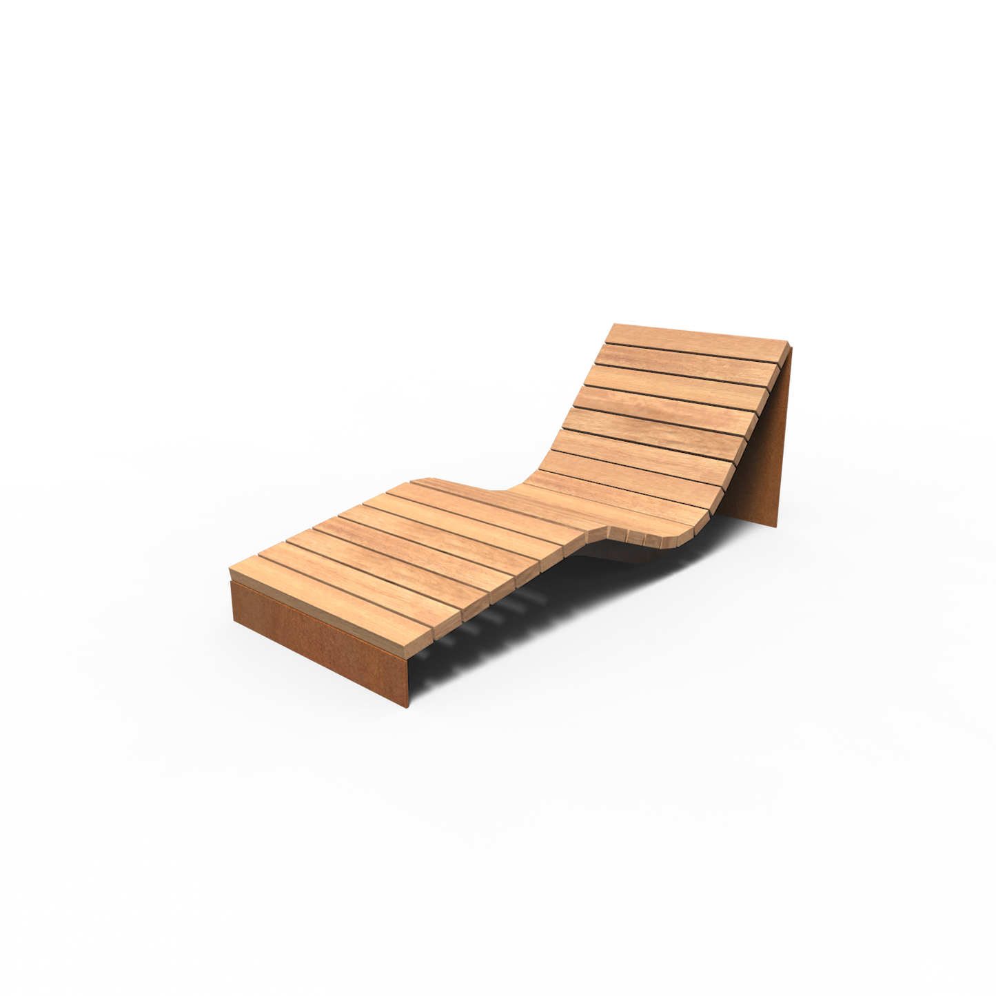 Loungesessel BORG, Corten