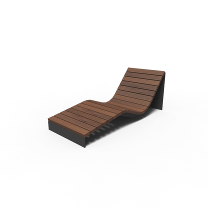 Loungesessel BORG, Stahl