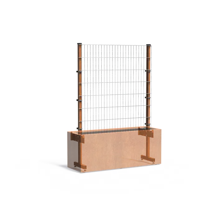 Treillis pour plantes grimpantes, TREILLIS, Corten
