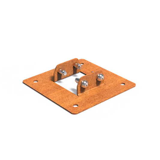 Pfostenfuß für Pergola, Corten