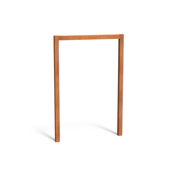 Pergola, en U, Corten