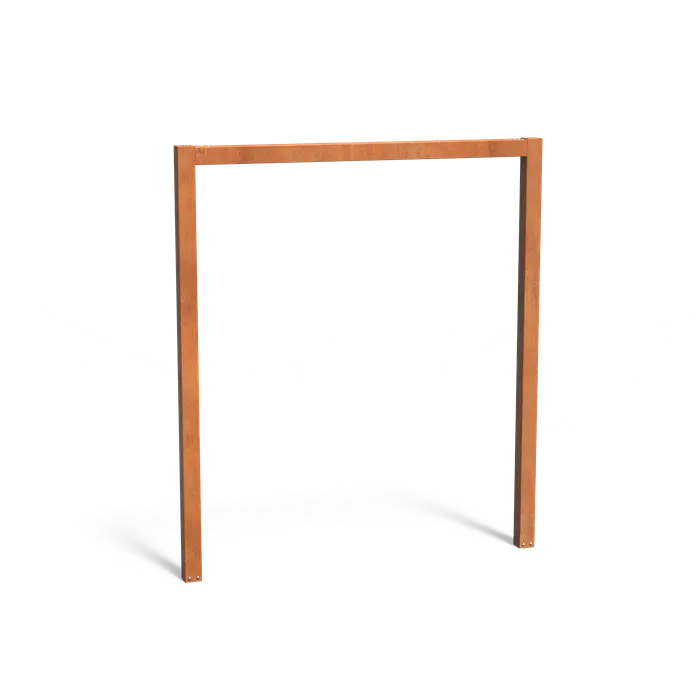 Pergola, en U, Corten