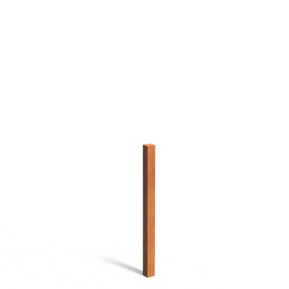Gartenpfosten,  Single, Corten