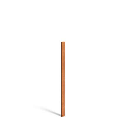 Gartenpfosten,  Single, Corten