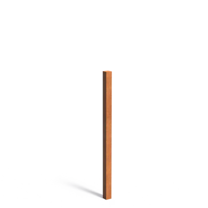 Gartenpfosten,  Single, Corten