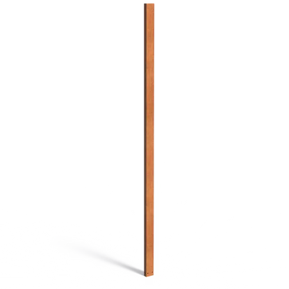 Gartenpfosten,  Single, Corten