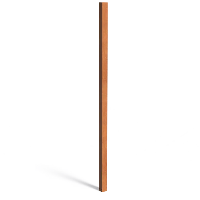 Gartenpfosten,  Single, Corten