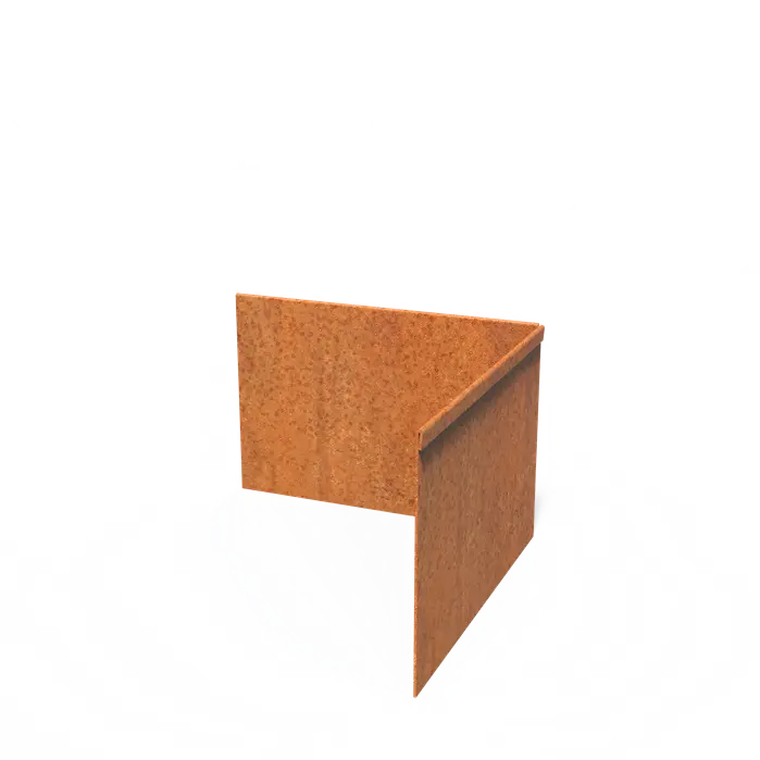 Angle avec pli extérieur