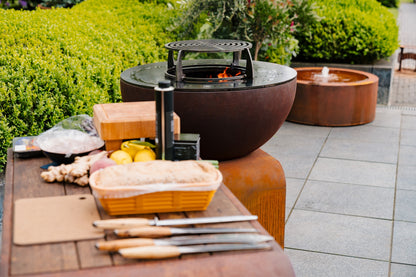Brasero Bole en corten