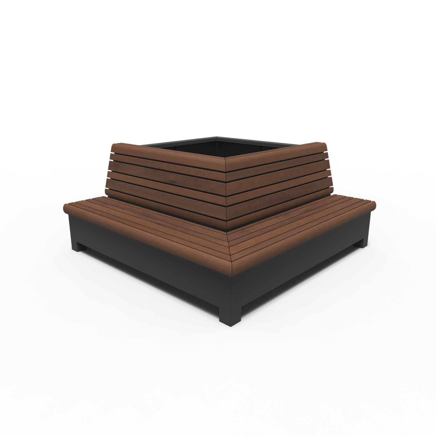 Greenpoints, AROS, mit Eckbank, Aluminium