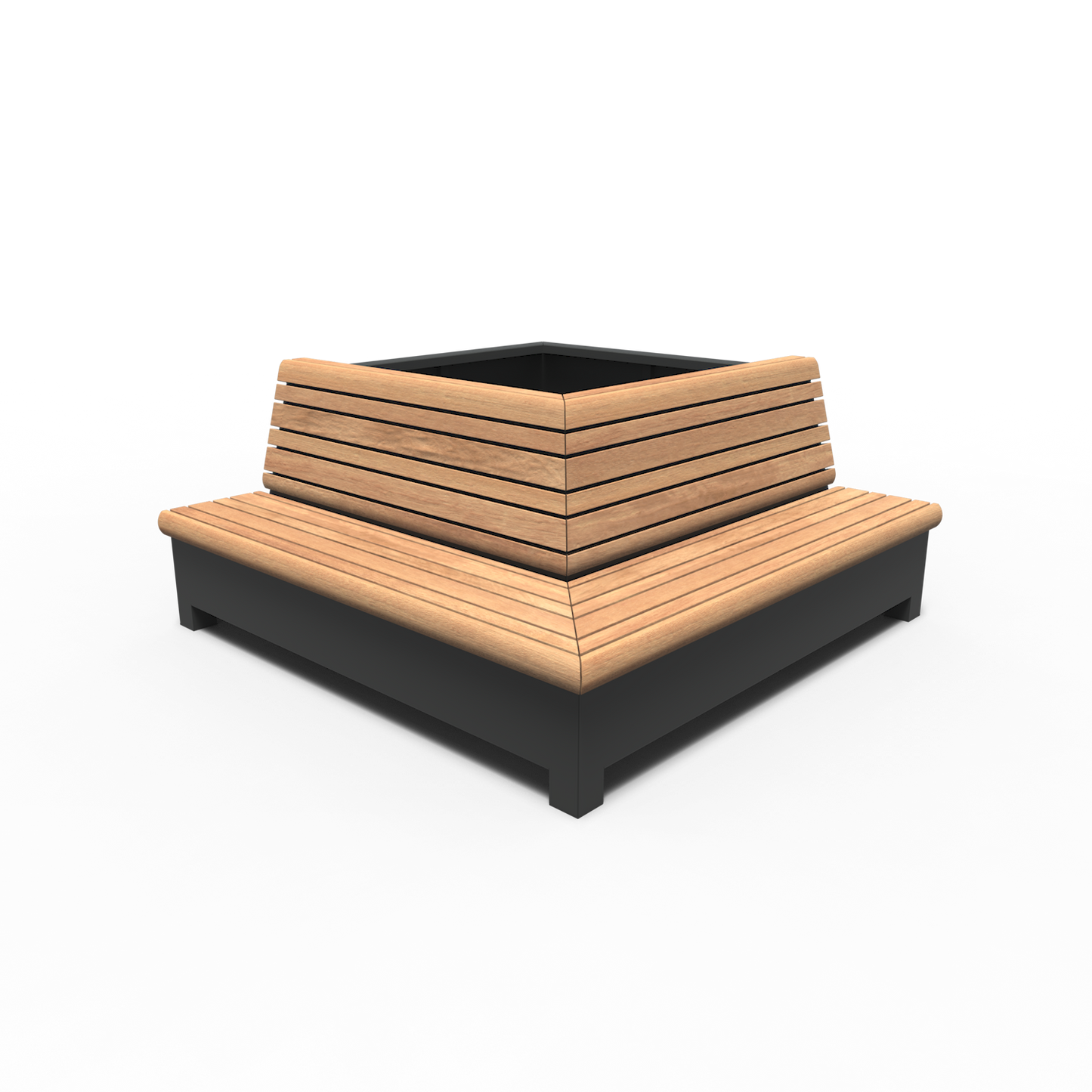 Greenpoints, AROS, mit Eckbank, Aluminium