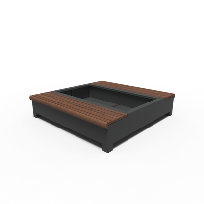 Greenpoints, AROS, mit Doppelbank, Aluminium