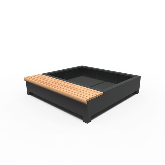 Greenpoints, AROS, mit Einzelbank, Aluminium